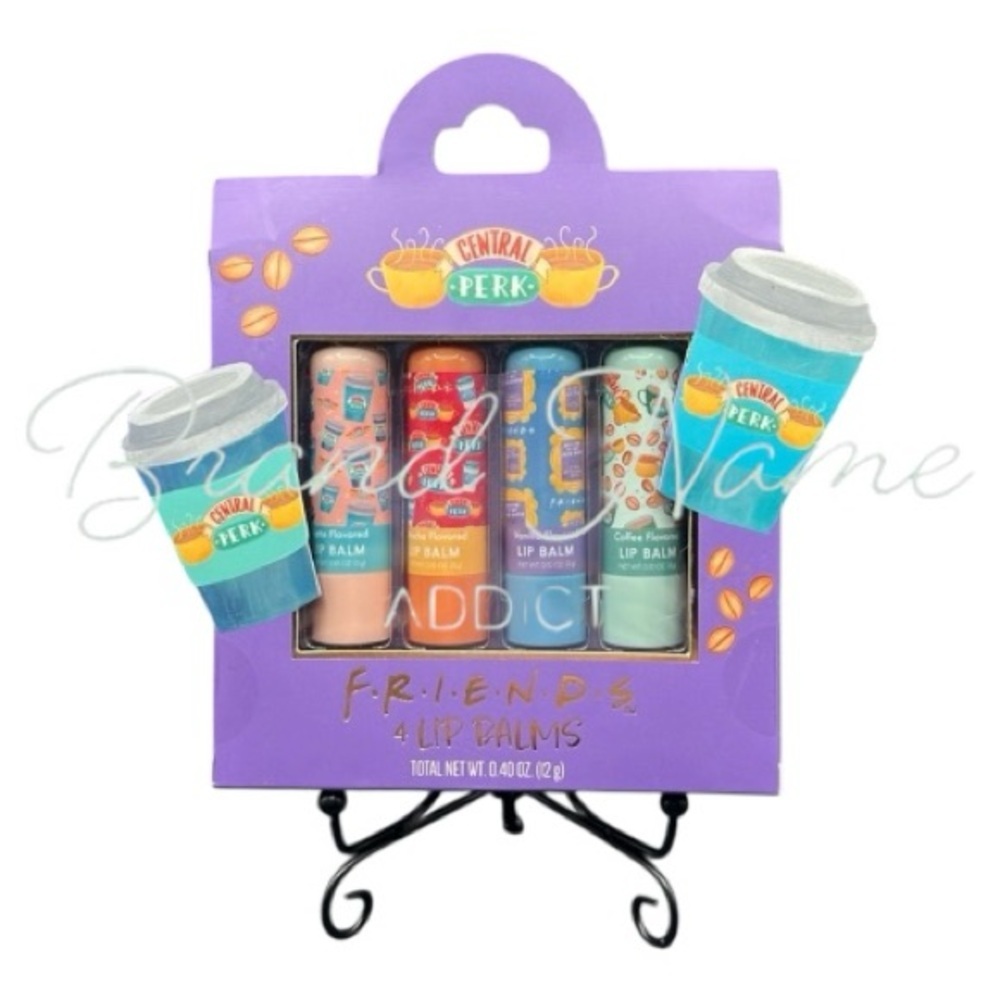 PRICE IS FIRM - Friends Central Perk 4 Piece Lip Balm Gift Set